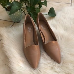 Franco Sarto Nude Pumps